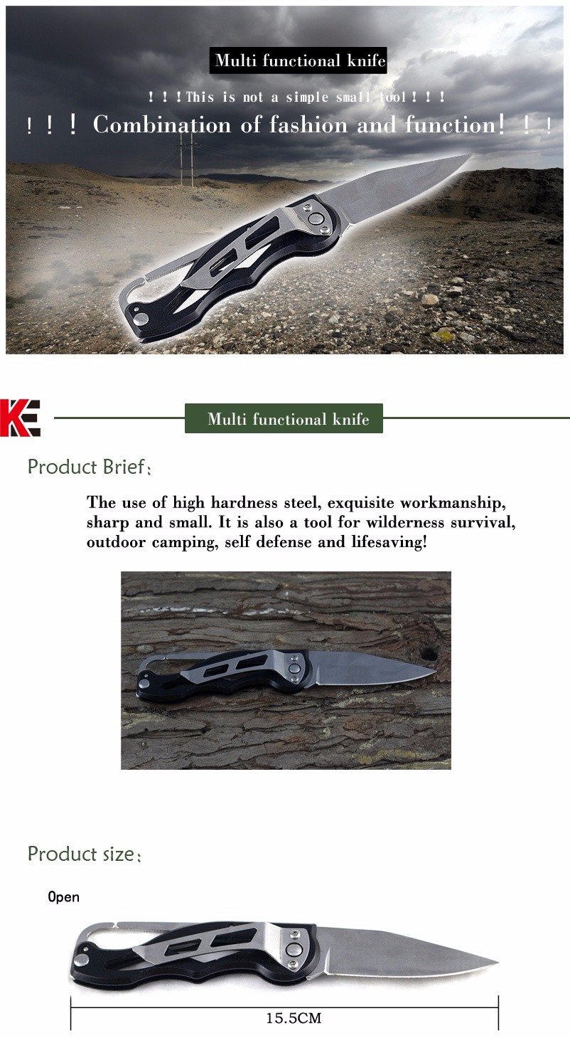 Multi-function folding knife