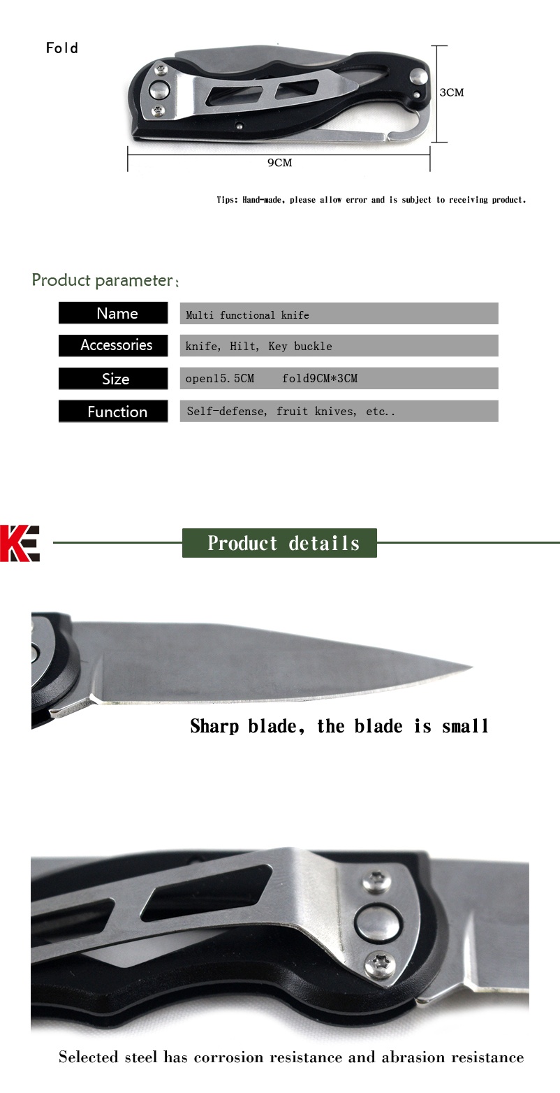 Multi-function folding knife