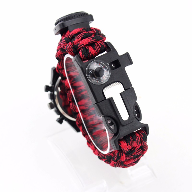 Red paracord Watch
