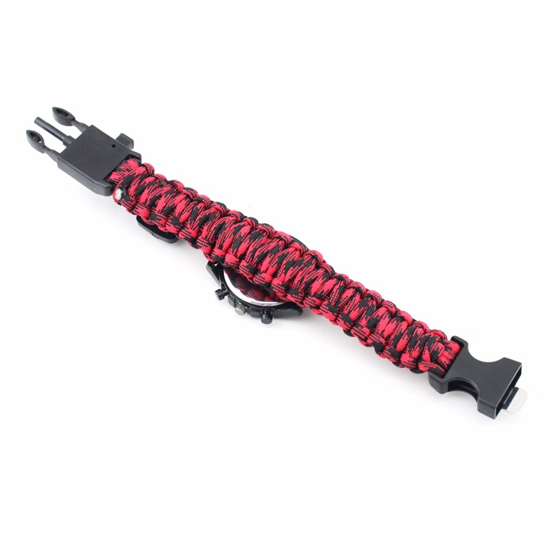 Red paracord Watch