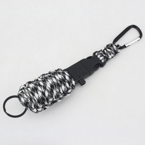 Portable survival paracord kit