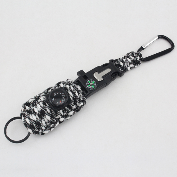 Portable survival paracord kit
