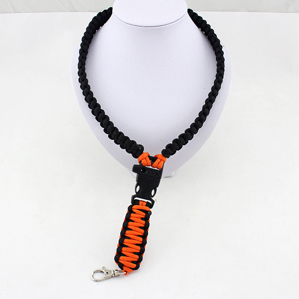 Survival handmade Paracord Neck Lanyard