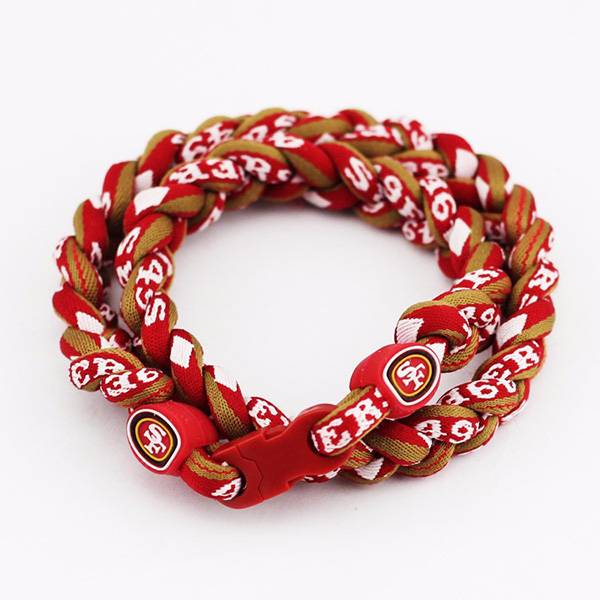 titanium germanium silicone ion bracelet
